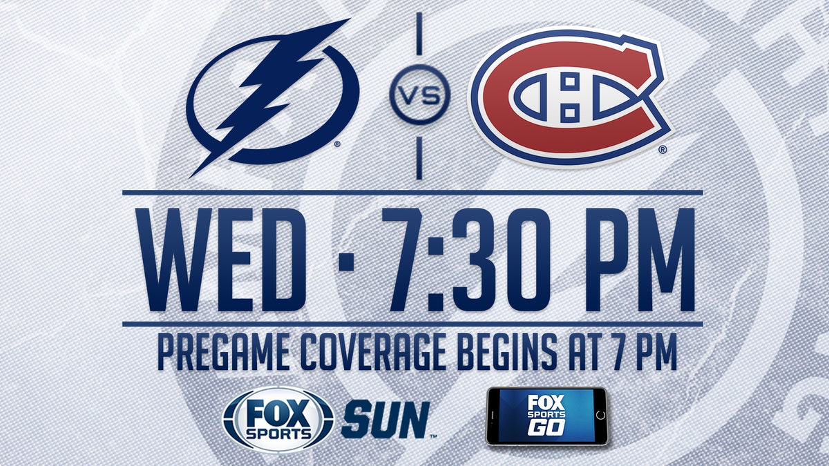 Montreal Canadiens at Tampa Bay Lightning game preview