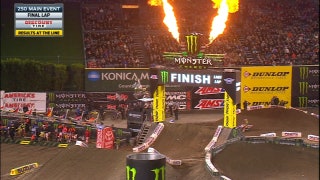 250 SX: Justin Hill Wins - Anaheim 2 2017