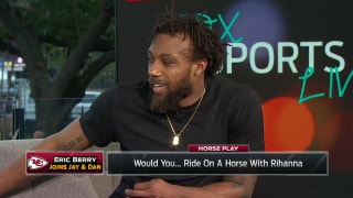 Eric Berry explains his fear of horses to Jay and Dan | FOX SPORTS LIVE