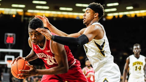 Thomas Bryant finished with 12 points and 11 rebounds for Indiana. Jeffrey Becker-USA TODAY Sports