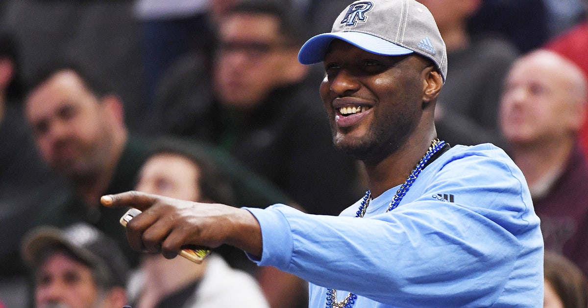 Rhode Island players 'went crazy' over Lamar Odom's surprise appearance