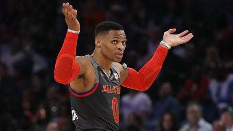 Westbrook On Curry's MVP Comments: 'Who's He?'