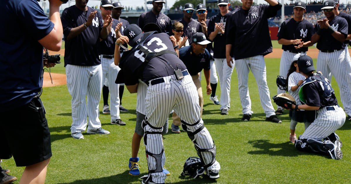 Yankees pull off military family reunion with an incredible baseball ... - FOXSports.com