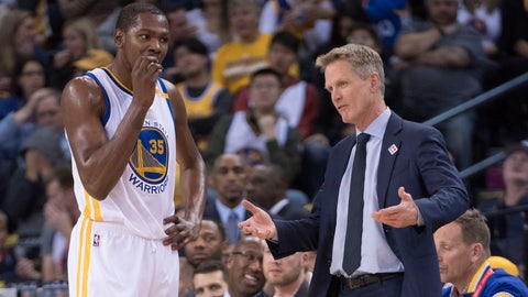 Warriors coach Kerr ill, may miss remainder of playoffs