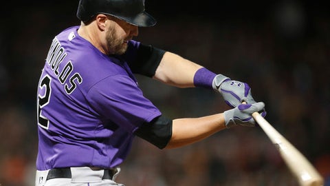 Arenado hits 2 home runs, Rockies hold off Dodgers 4-3