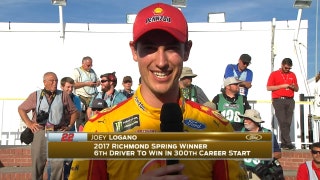 Joey Logano Post-Race Interview | 2017 RICHMOND | NASCAR VICTORY LANE