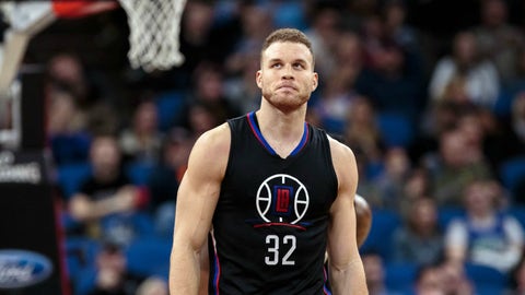 Blake Griffin Out For Rest of Playoffs With Season-Ending Toe Injury Blake Griffin Out For Rest of Playoffs With Season-Ending Toe Injury