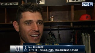Kinsler blames Tigers' drops on Rays fans yelling 'Got it'