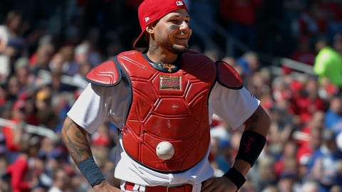 Not so sticky: Major League Baseball says no violation in Molina stuck ball Not so sticky: Major League Baseball says no violation in Molina stuck ball