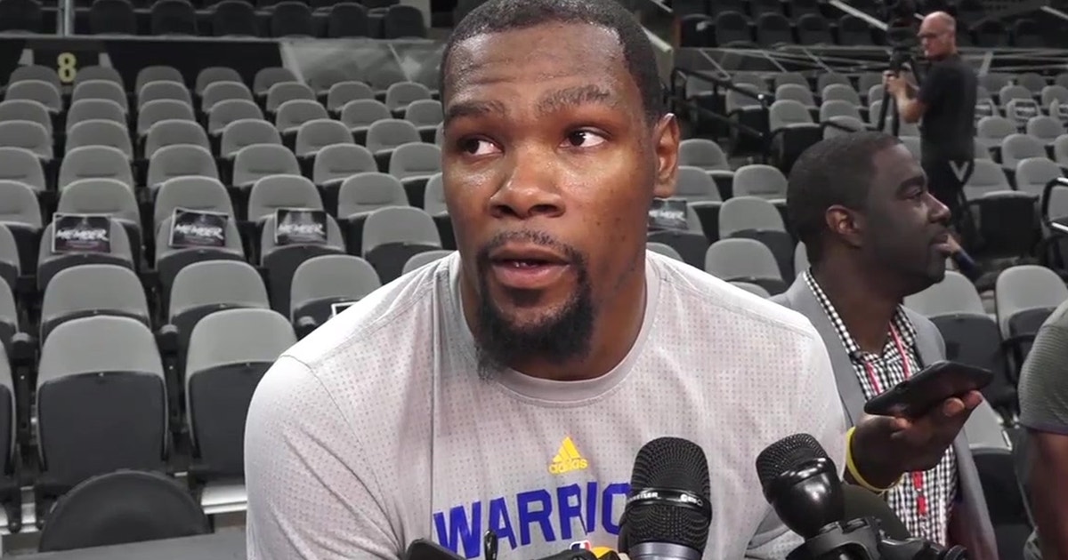 Kevin Durant and Draymond Green aren't looking ahead of Game 3 vs. San Antonio - FOXSports.com