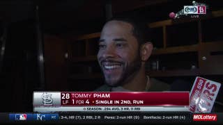 Tommy Pham debates whether his spectacular grab was actually a 'catch and dive'