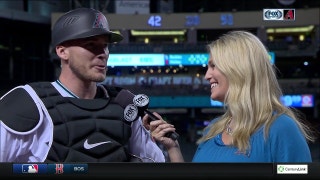 Herrmann continues hot hitting in D-backs' win