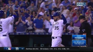 WATCH: Hosmer hits two-run homer to give Royals lead