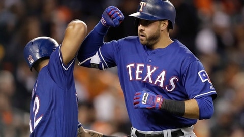 Rangers beat Tigers 5-3, extend winning streak to 10 games