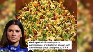 Danica Patrick Has Tip on Cooking Brussels Sprouts