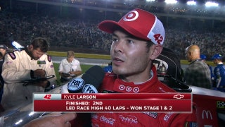 Kyle Larson Finishes Second Again | 2017 ALL-STAR RACE | FOX NASCAR