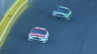 Ryan Blaney Wins Open Stage Two | 2017 ALL-STAR RACE | FOX NASCAR