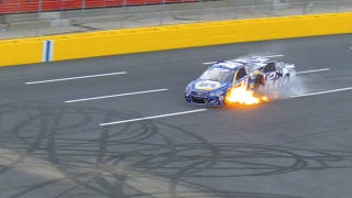 Chase Elliott and Brad Keselowski Crash Early at Charlotte | 2017 CHARLOTTE | FOX NASCAR
