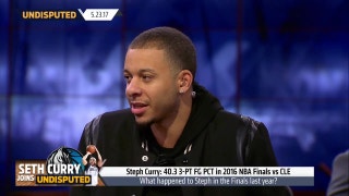 Seth Curry on brother Steph's 2016 Finals loss, stepping aside for Kevin Durant | UNDISPUTED
