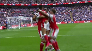 Alexis Sanchez opens up the scoring for Arsenal | 2016-17 FA Cup Final Highlights
