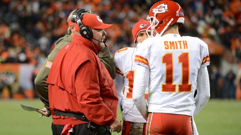 Alex Smith defends Chiefs drafting QB in first round