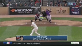 WATCH: Twins' Berrios sets career high with 11 strikeouts