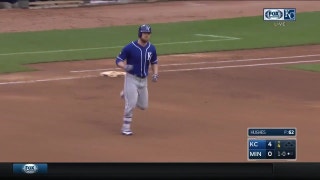 WATCH: Royals homer four times in game one against Twins