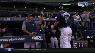 HIGHLIGHT: Corey Dickerson celebrates his birthday with solo home run