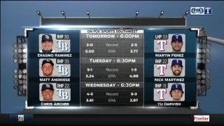 Rangers Live: Series Preview | Tampa Bay vs. Texas