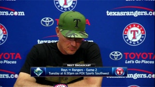 Jeff Banister on Beltre's season debut, loss to Tampa Bay