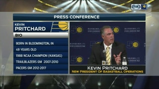 Pritchard: 'I grew up loving the Pacers'
