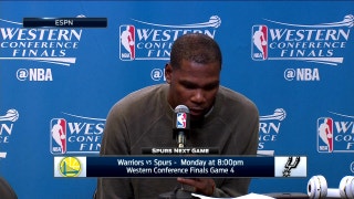 Kevin Durant talks Warriors Game 3 win over Spurs