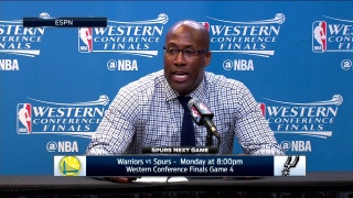 Mike Brown talks Golden State's Game 3 win