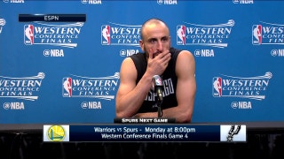 Manu Ginobili on competitiveness in Game 3 loss to Warriors