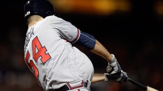 WATCH: Jaime Garcia helps himself as Braves break through in win over Giants