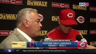 Price explains decision to utilize squeeze in 7th inning