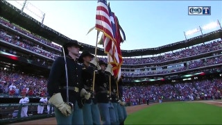 Memorial Day Flyover Before Rangers-Rays Game