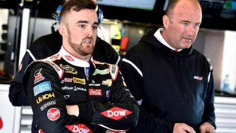 Family affair: Dillon brings iconic No. 3 to victory lane