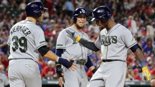 WATCH: Tim Beckham breaks things open with a 3-run shot