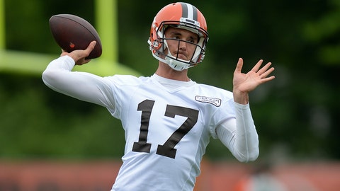Bunker mentality: Osweiler wants to be Browns' starting QB