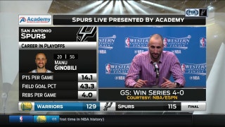 Manu Ginobili: 'I feel like I can still play'