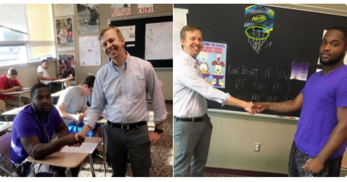 Kobe Bryant dishes an assist to test-weary Indy high schoolers - FOXSports.com