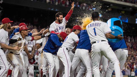 Darvish pitches Rangers to seventh straight victory