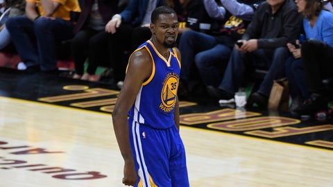 Flawless  shot: Durant's late 3 gives Warriors 3-0 finals lead