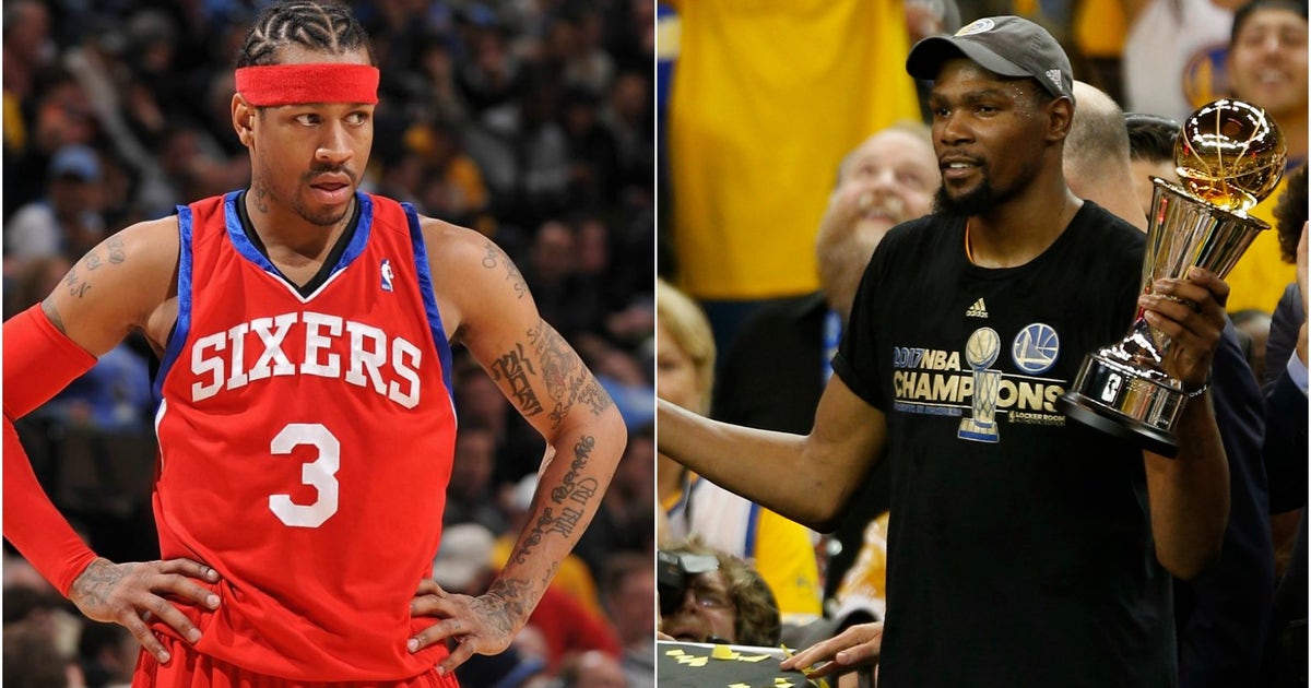 Allen Iverson explains why he rooted for Kevin Durant to win the 2017 NBA title
Allen Iverson explains why he rooted for Kevin Durant to win the 2017 NBA title