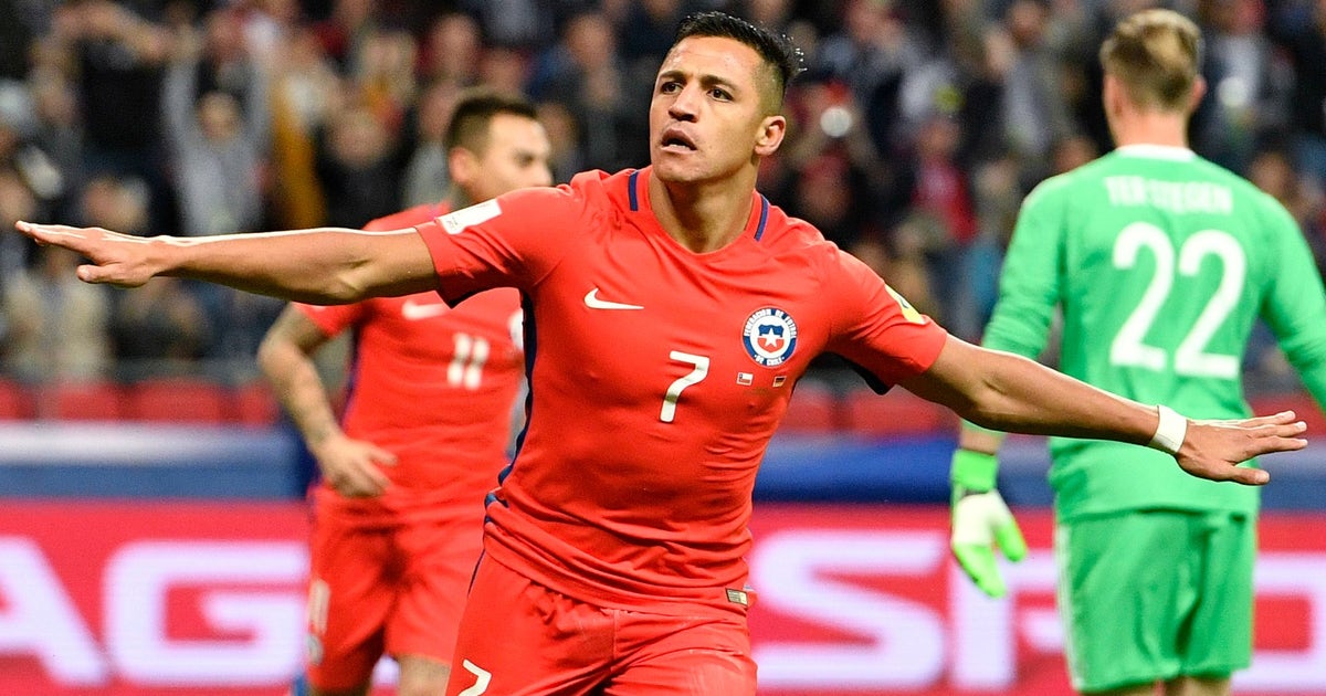 Watch Alexis Sanchez make Chile national team history with pinpoint finish vs. Germany | FOX Sports