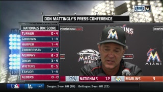 Don Mattingly breaks down Tuesday night's game vs. Nationals