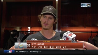 Marlins' Jeff Locke: 'I should have executed better'