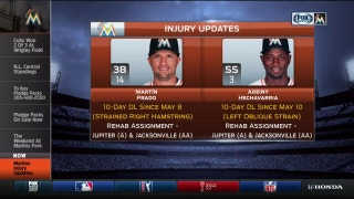 Marlins' Martin Prado, Adeiny Hechavarria close to return