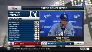 Yost on Salvy's slam: 'He got ahold of it'